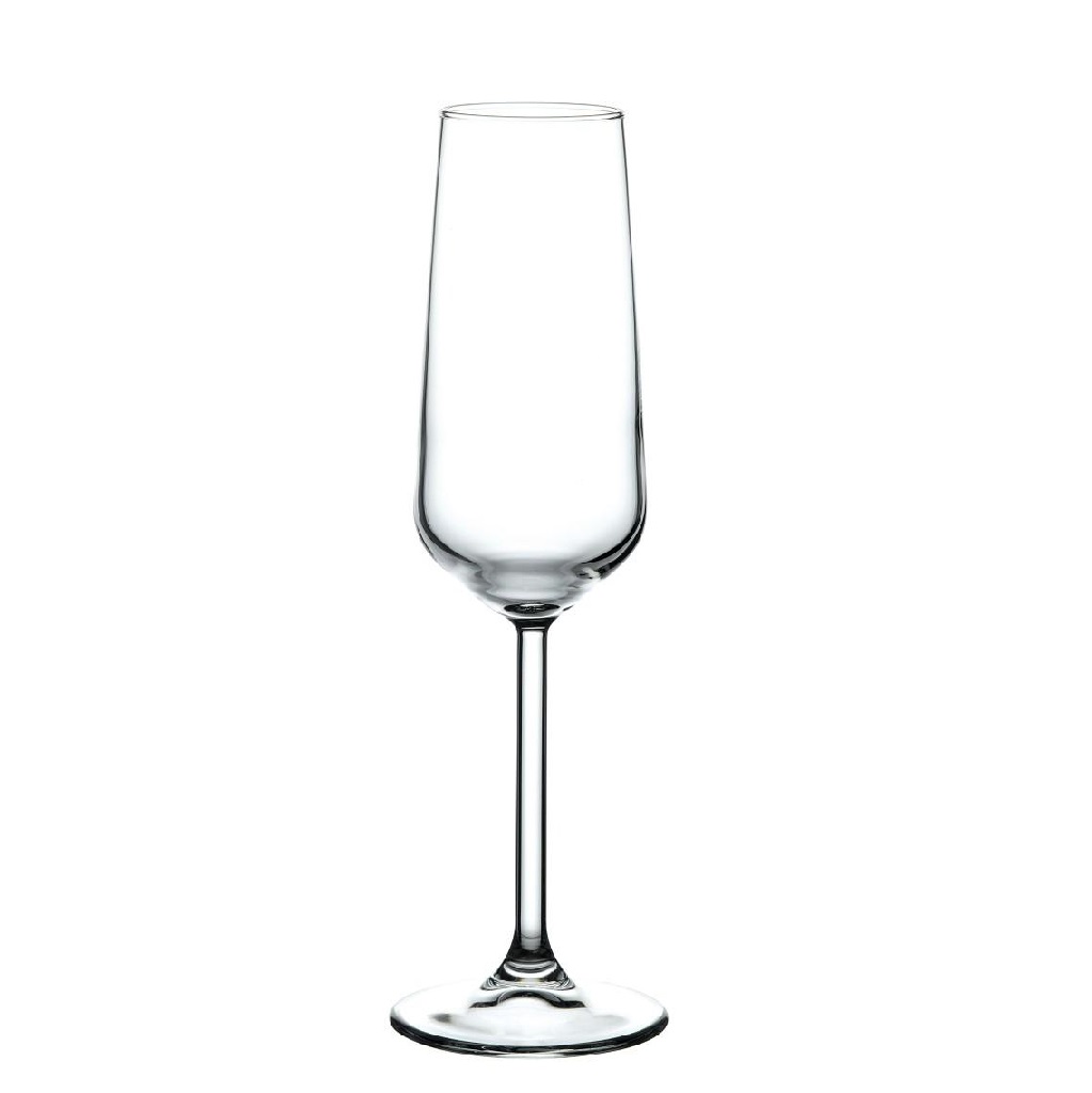 Ποτήρι Σαμπάνιας Γυάλινο Διάφανο Allegra ESPIEL 195ml-7