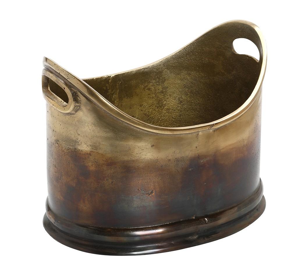 Διακοσμητικά και αξεσουαρ κουζίνας 24home - ΣΗΜΑΝΤΙΚΟ: Σε περίπτωση διαφοράς τιμής από το κατάστημα ισχύει παντα και μόνο η τιμή του καταστήματος Σαμπανιέρα Αλουμινίου Μπρονζέ ESPIEL 29x22x24εκ. FLA202