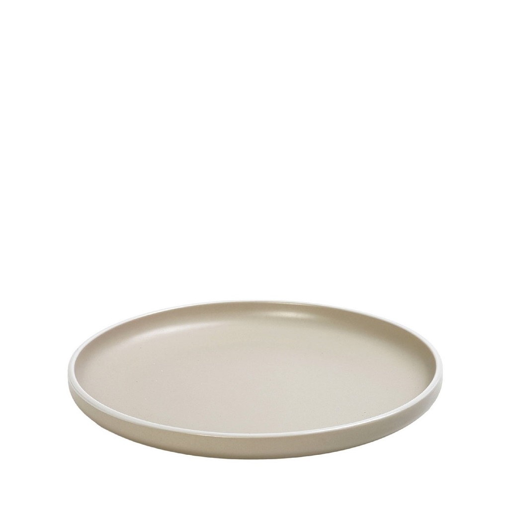 Πιάτο Φρούτου Stoneware Μπεζ Mood Nordic Step ESPIEL 20