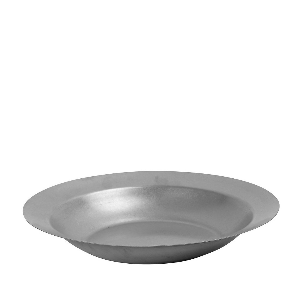 Πιάτο Σπαγγέτι Ανοξείδωτο 18/10 Ασημί Snow ESPIEL 27,5x