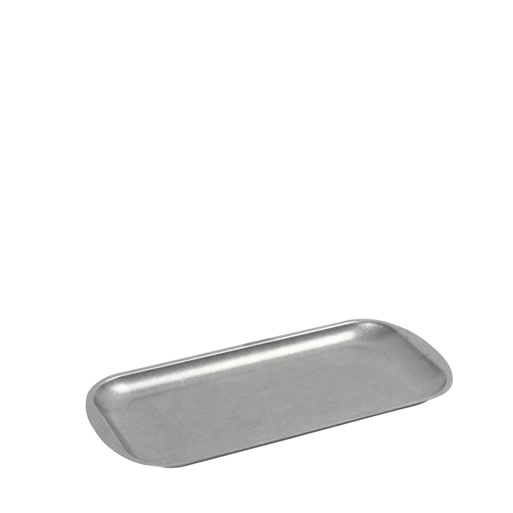 Πιατέλα Σερβιρίσματος Ανοξείδωτη 18/10 Ασημί Snow ESPIE