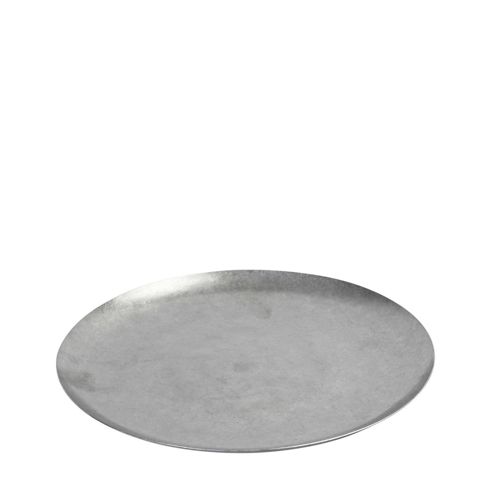 Πιάτο Ρηχό Ανοξείδωτο 18/10 Ασημί Snow ESPIEL 26x26x1,5