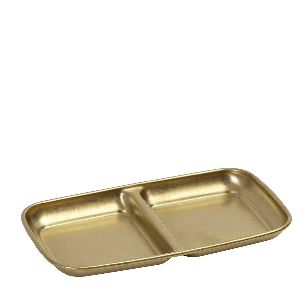 Διακοσμητικά και αξεσουαρ κουζίνας 24home - ΣΗΜΑΝΤΙΚΟ: Σε περίπτωση διαφοράς τιμής από το κατάστημα ισχύει παντα και μόνο η τιμή του καταστήματος Ορντερβιέρα 2 Θέσεων Ανοξείδωτη 18/10 Χρυσή Snow ESPIEL