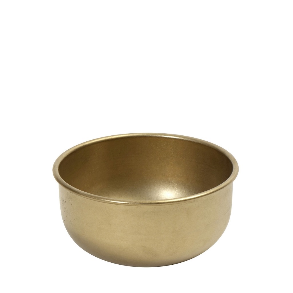 Μπωλάκι Σερβιρίσματος Ανοξείδωτο 18/10 Χρυσό Snow ESPIE