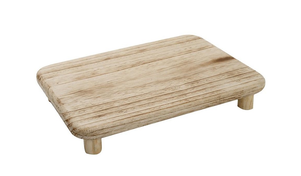 ESPIEL Πλατώ Σερβιρίσματος Ξύλινο Natural ESPIEL 33,5x23x5,5εκ. XYP223 (Υλικό: Ξύλο, Χρώμα: Natural) - ESPIEL - XYP223