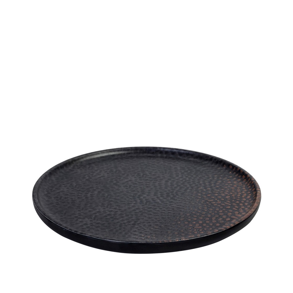 Πιάτο Φρούτου Μελαμίνης Καφέ Sunset Δ20x2εκ. ESPIEL TOG