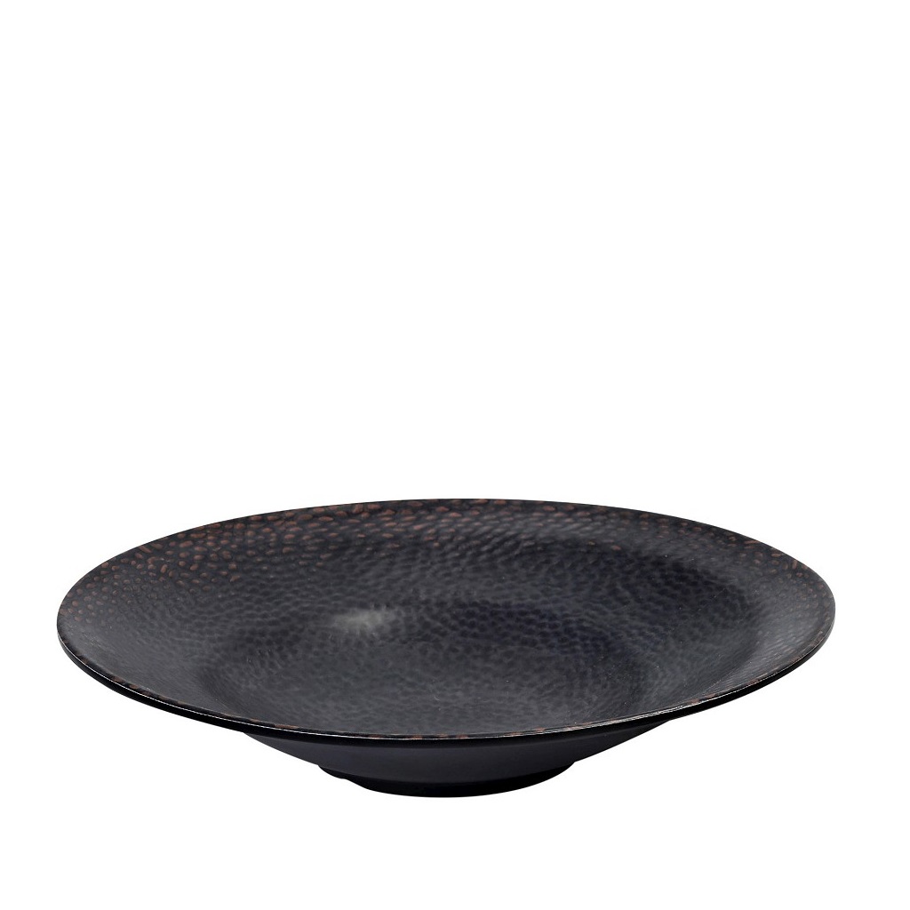 Υαλικά 24home - ΣΗΜΑΝΤΙΚΟ: Σε περίπτωση διαφοράς τιμής από το κατάστημα ισχύει παντα και μόνο η τιμή του καταστήματος Πιάτο Pasta-Μακαρονιών Μελαμίνης Καφέ Sunset Δ28x5,5εκ.