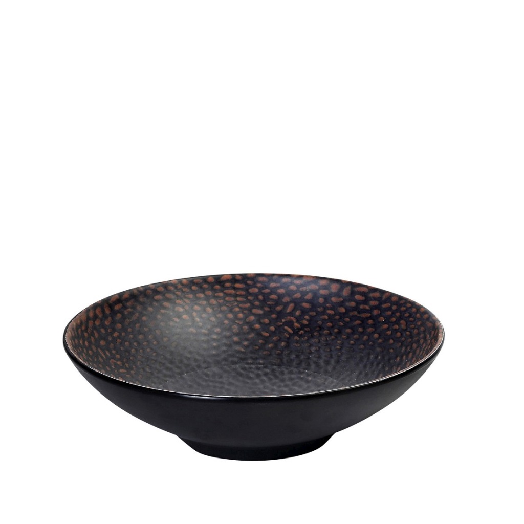 Υαλικά 24home - ΣΗΜΑΝΤΙΚΟ: Σε περίπτωση διαφοράς τιμής από το κατάστημα ισχύει παντα και μόνο η τιμή του καταστήματος Πιάτο Βαθύ Φαγητού Μελαμίνης Καφέ Sunset Δ20,3x6εκ. ESP