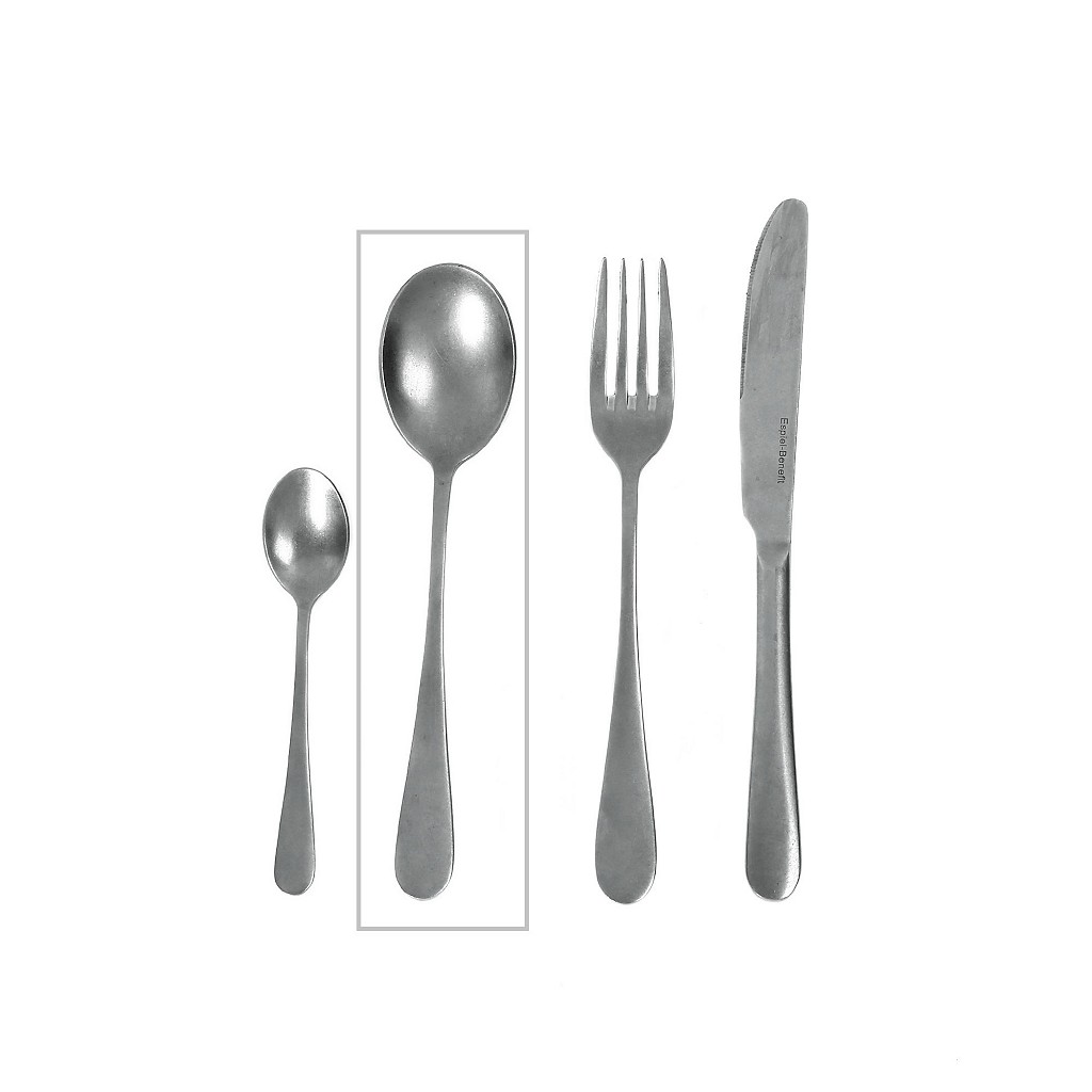 Κουτάλι Φαγητού Ανοξείδωτο 18/0 Benefit Stone ESPIEL 20