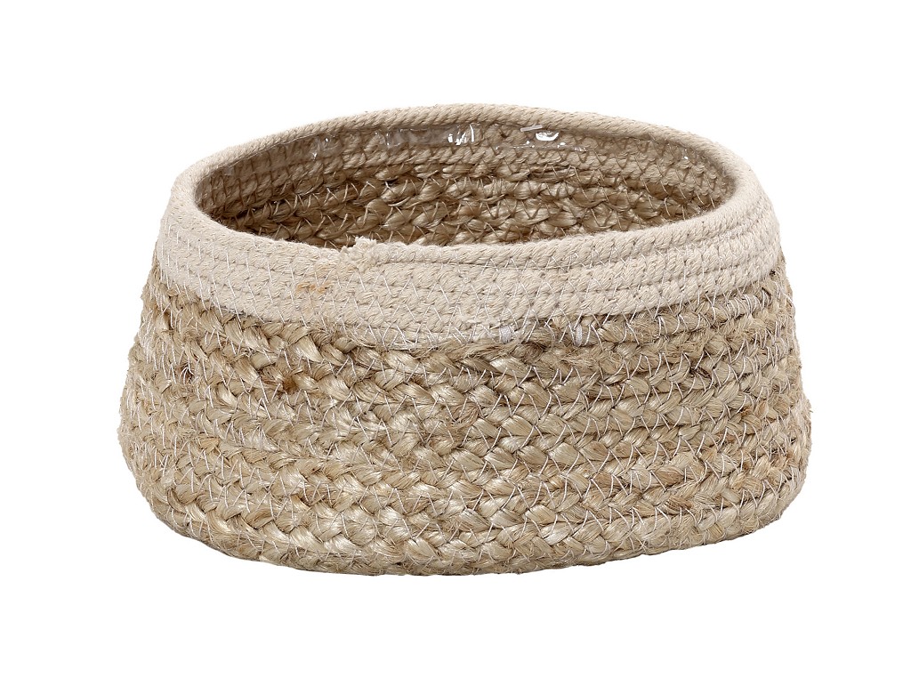 Ψωμιέρα Ψάθινη Μπεζ ESPIEL 19x19x8εκ. GAS109 (Υλικό: Ψά