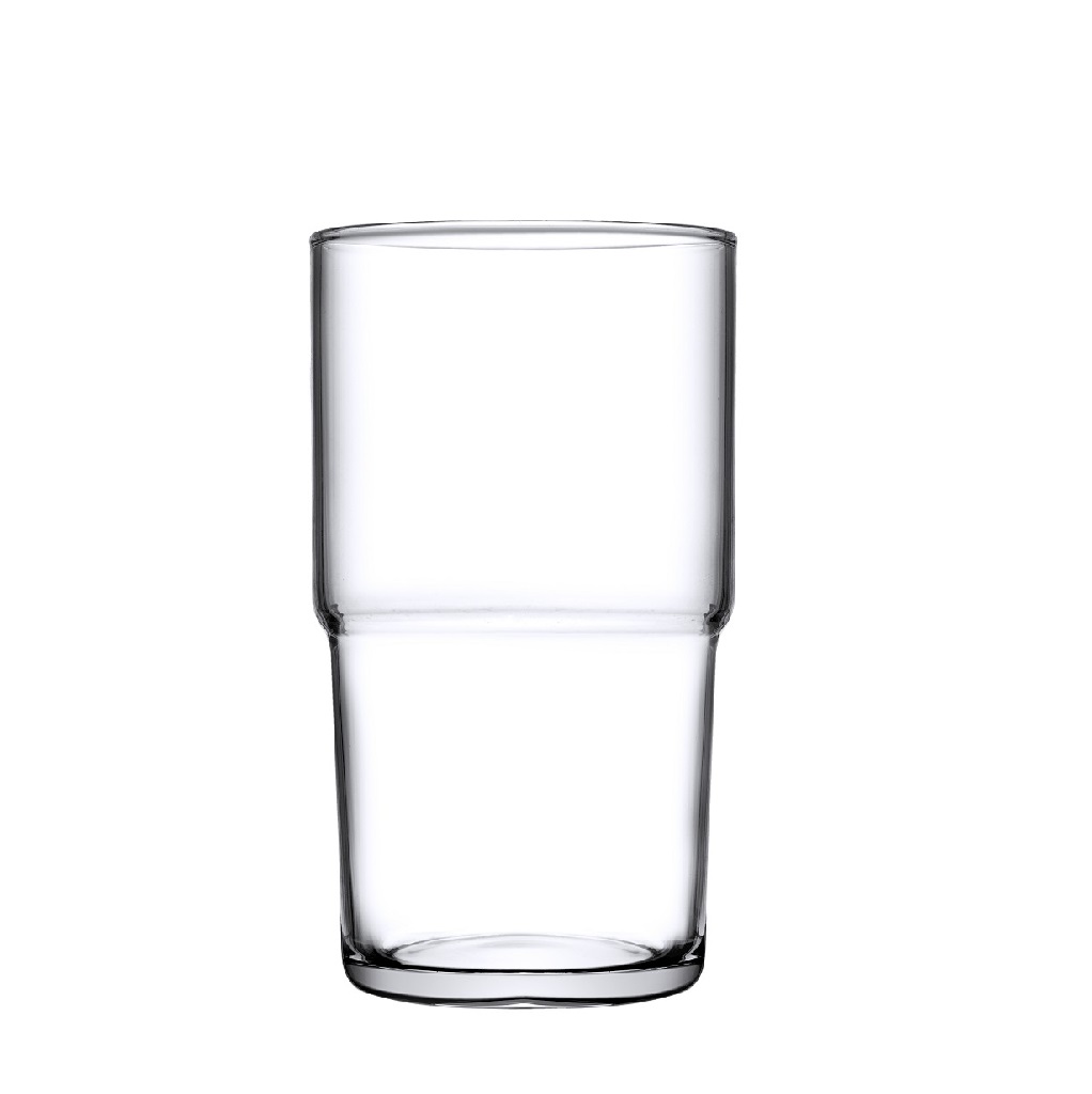 ESPIEL Ποτήρι Νερού Γυάλινο Διάφανο Hill ESPIEL 350ml-7x8,8x13εκ. SP420110S3 (Σετ 3 Τεμάχια) (Υλικό: Γυαλί, Χρώμα: Διάφανο , Μέγεθος: Σωλήνας) - ESPIEL - SP420110S3