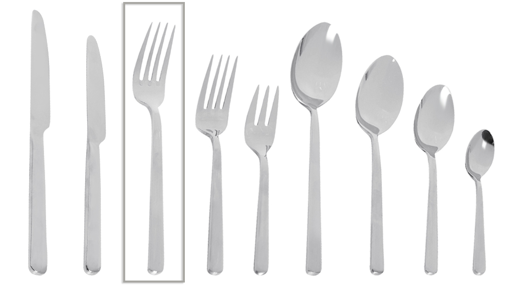 Πηρούνι Φαγητού Ανοξείδωτο 18/0 Fortune ESPIEL 20,5εκ.-