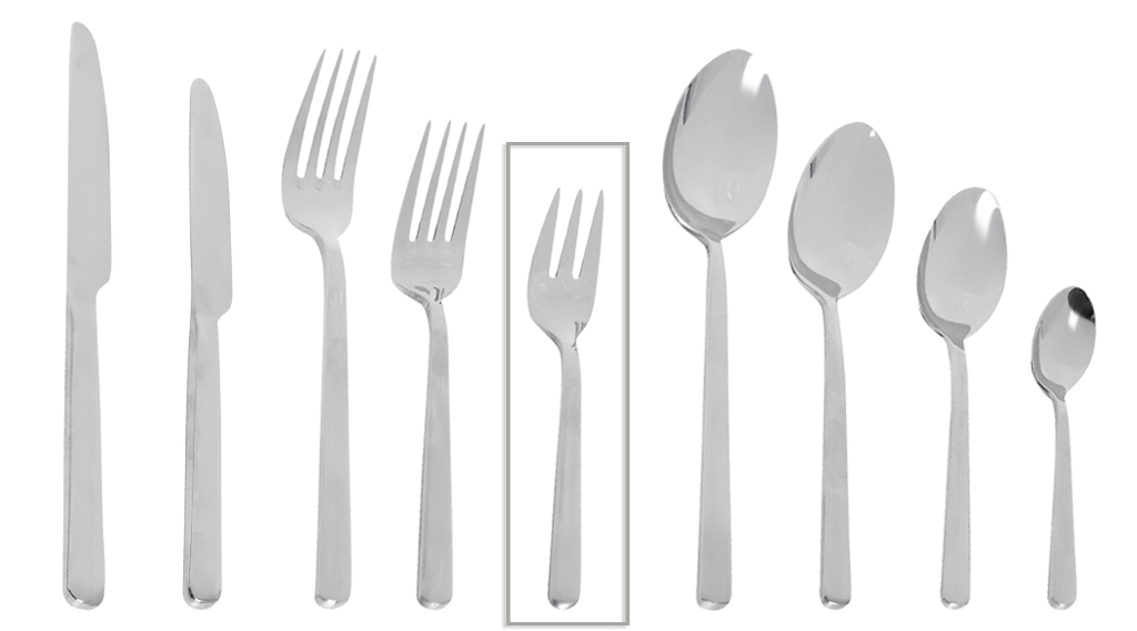 Πηρουνάκι Γλυκού Ανοξείδωτο 18/0 Fortune ESPIEL 14,7εκ.