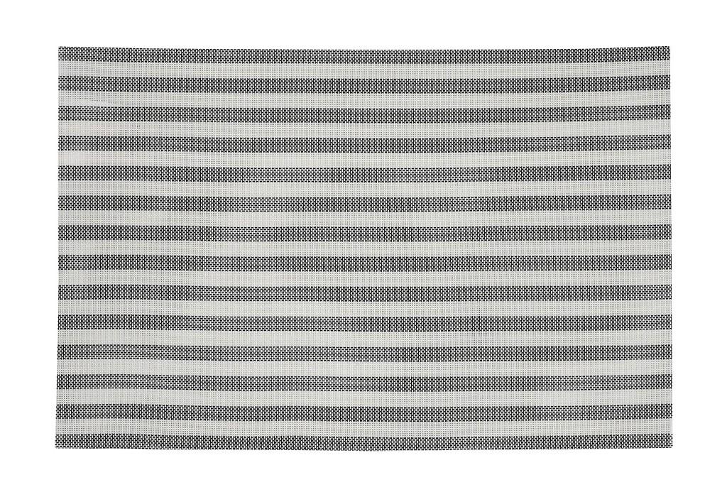 Σουπλά Pvc-Polyester Αδιάβροχο 45x30εκ. Ριγέ Γκρι ESPIE