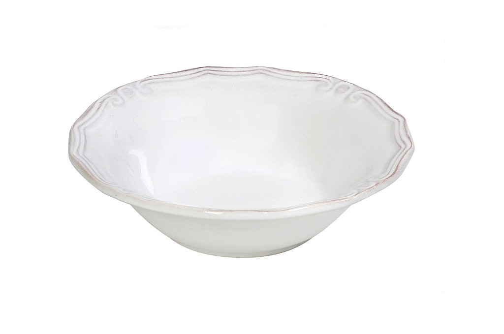 Μπωλ Σερβιρίσματος Stoneware Λευκό 15,5x4,5εκ. ESPIEL T