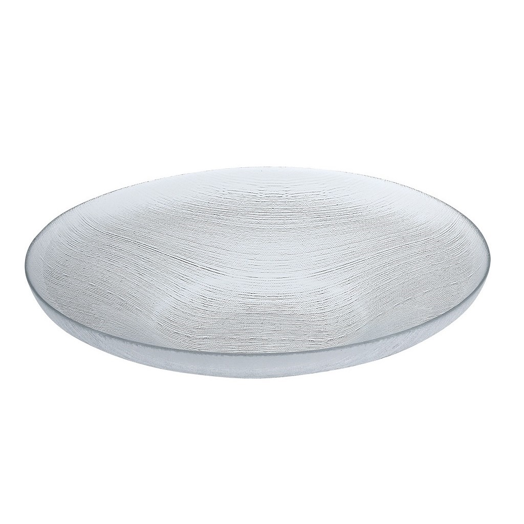 ESPIEL Μπωλ Σερβιρίσματος Γυάλινο Διάφανο Lutra ESPIEL 30x7εκ. AD420K4 (Σετ 4 Τεμάχια) (Υλικό: Γυαλί, Χρώμα: Διάφανο ) - ESPIEL - AD420K4