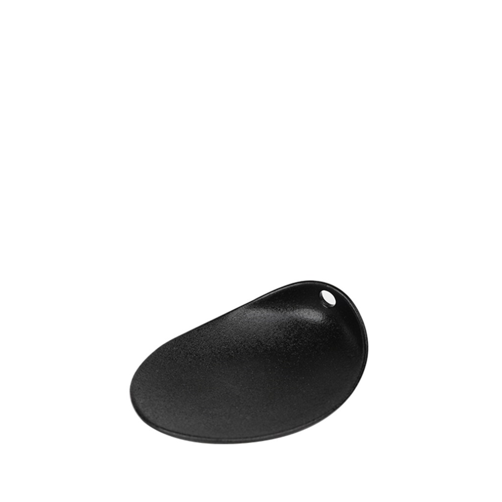 Πιατάκι Scoop Stoneware Μαύρο Lava 17x12x5εκ. ESPIEL NO