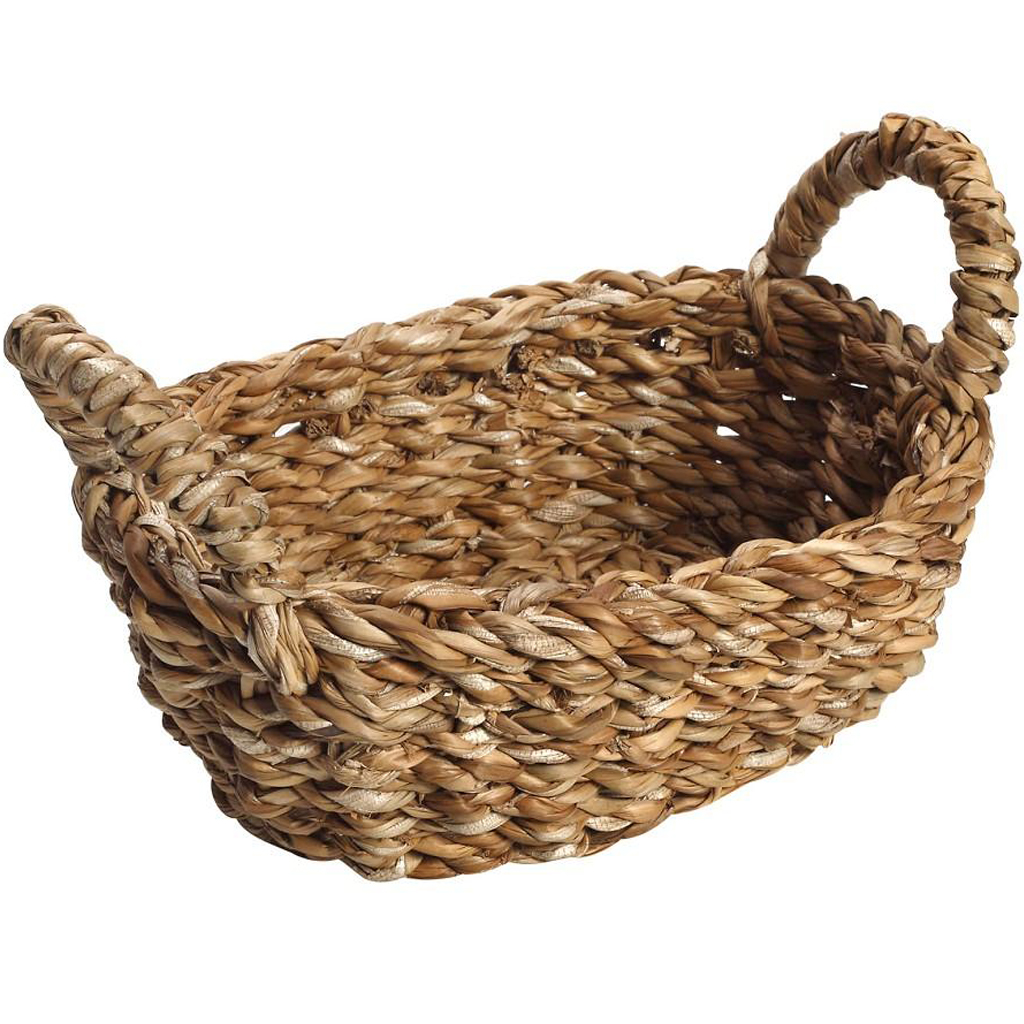 ESPIEL Ψωμιέρα Οβάλ Seagrass ESPIEL 28x18x10εκ. KAG126 (Χρώμα: Μπεζ, Υλικό: Seagrass) - ESPIEL - KAG126