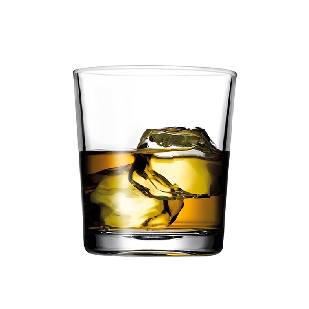 Ποτήρι Ουίσκυ Γυάλινο Alanya 255ml-7,8x8,8εκ. ESPIEL SP