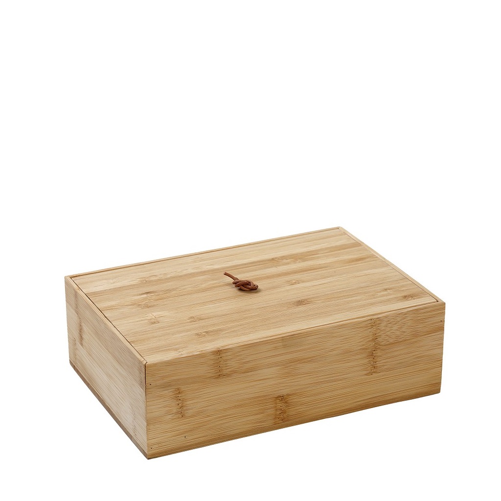 ESPIEL Κουτί Οργάνωσης Bamboo Natural 22x15x7εκ. ESPIEL TUL111 (Υλικό: Bamboo, Χρώμα: Natural) - ESPIEL - TUL111