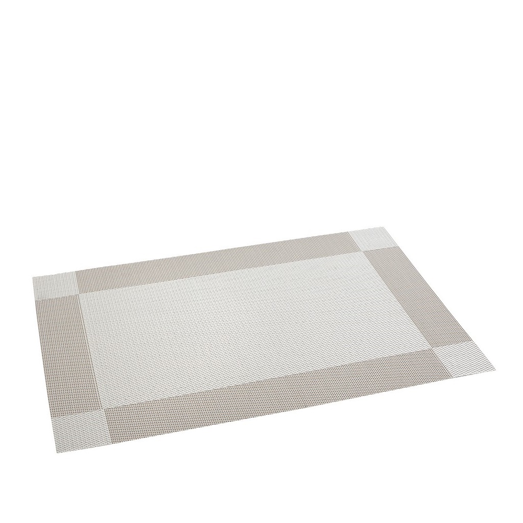 Διακοσμητικά και αξεσουαρ κουζίνας 24home - ΣΗΜΑΝΤΙΚΟ: Σε περίπτωση διαφοράς τιμής από το κατάστημα ισχύει παντα και μόνο η τιμή του καταστήματος Σουπλά PVC Αδιάβροχο Λευκό 45x30εκ. ESPIEL LUP102K6 (Σε