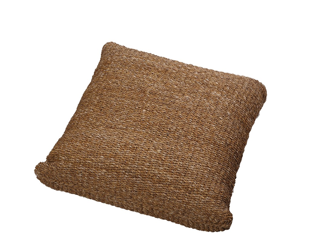 ESPIEL Μαξιλάρα-Πουφ Seagrass 65x65x20εκ. ESPIEL KAG382 (Υλικό: Seagrass) - ESPIEL - KAG382