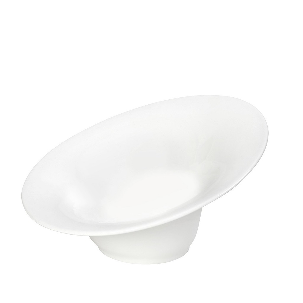 Διακοσμητικά και αξεσουαρ κουζίνας 24home - ΣΗΜΑΝΤΙΚΟ: Σε περίπτωση διαφοράς τιμής από το κατάστημα ισχύει παντα και μόνο η τιμή του καταστήματος Μπωλάκι Σερβιρίσματος Πορσελάνης Wavy Flow Ιβουάρ Sider