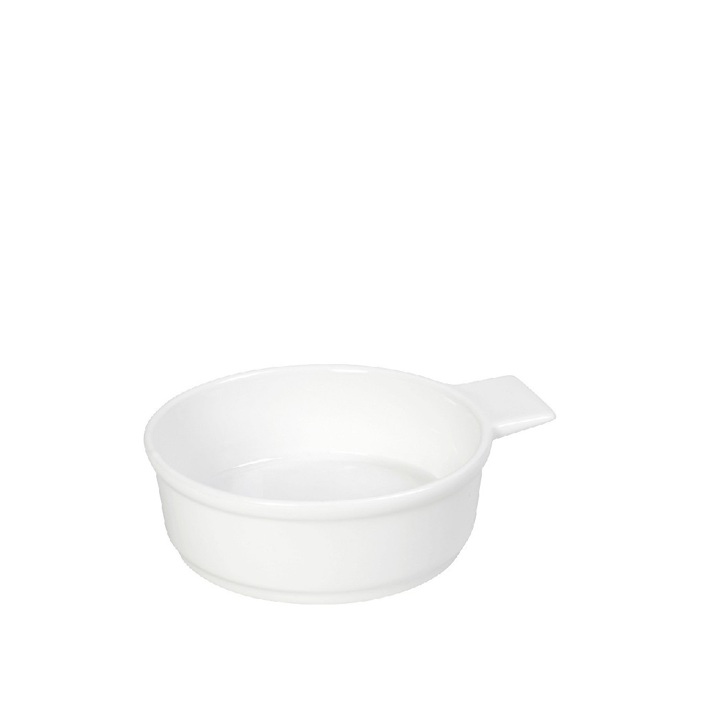 Διακοσμητικά και αξεσουαρ κουζίνας 24home - ΣΗΜΑΝΤΙΚΟ: Σε περίπτωση διαφοράς τιμής από το κατάστημα ισχύει παντα και μόνο η τιμή του καταστήματος Μπωλάκι Σερβιρίσματος Με Λαβή Πορσελάνης Ιβουάρ Siders