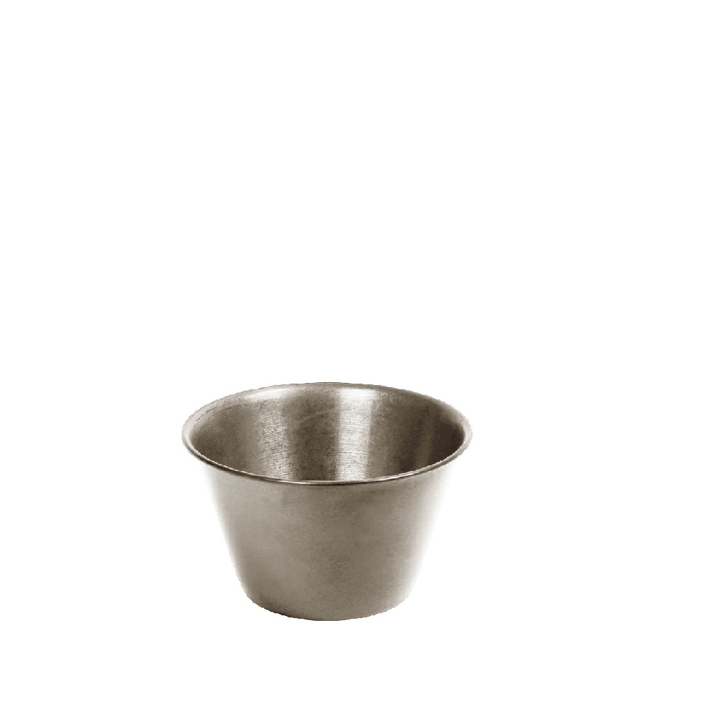 Ντιπ Σερβιρίσματος Ανοξείδωτο 18/10 Snow Grey ESPIEL 6,3x4,3εκ. FEV146 (Υλικό: Ανοξείδωτο, Χρώμα: Ασημί ) - ESPIEL - FEV146