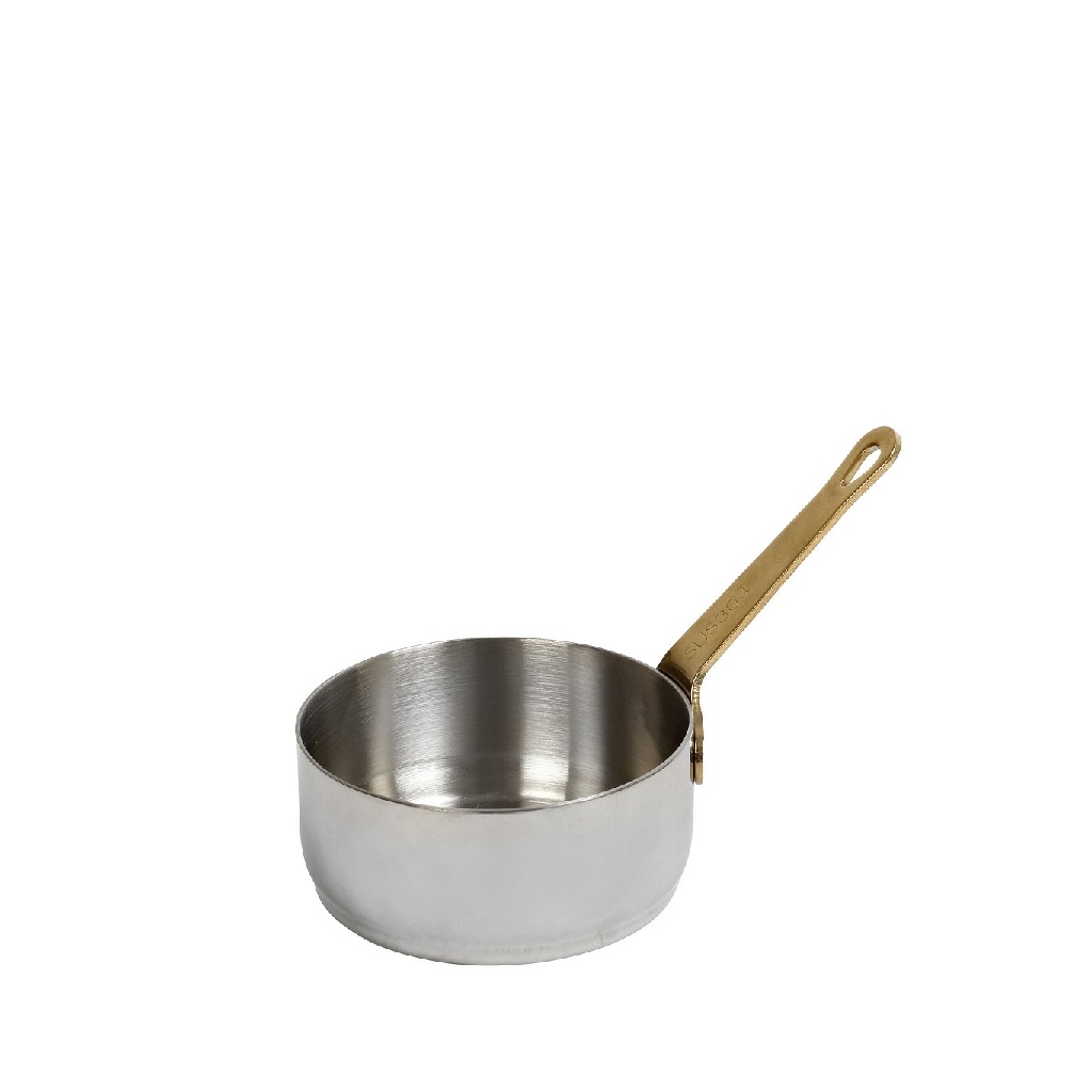 Ντιπ Σερβιρίσματος Ανοξείδωτο 18/10 Με Λαβή Shiny Silver ESPIEL 9x5,5x3,2εκ./55ml FEV307 (Υλικό: Ανοξείδωτο, Χρώμα: Ασημί ) - ESPIEL - FEV307