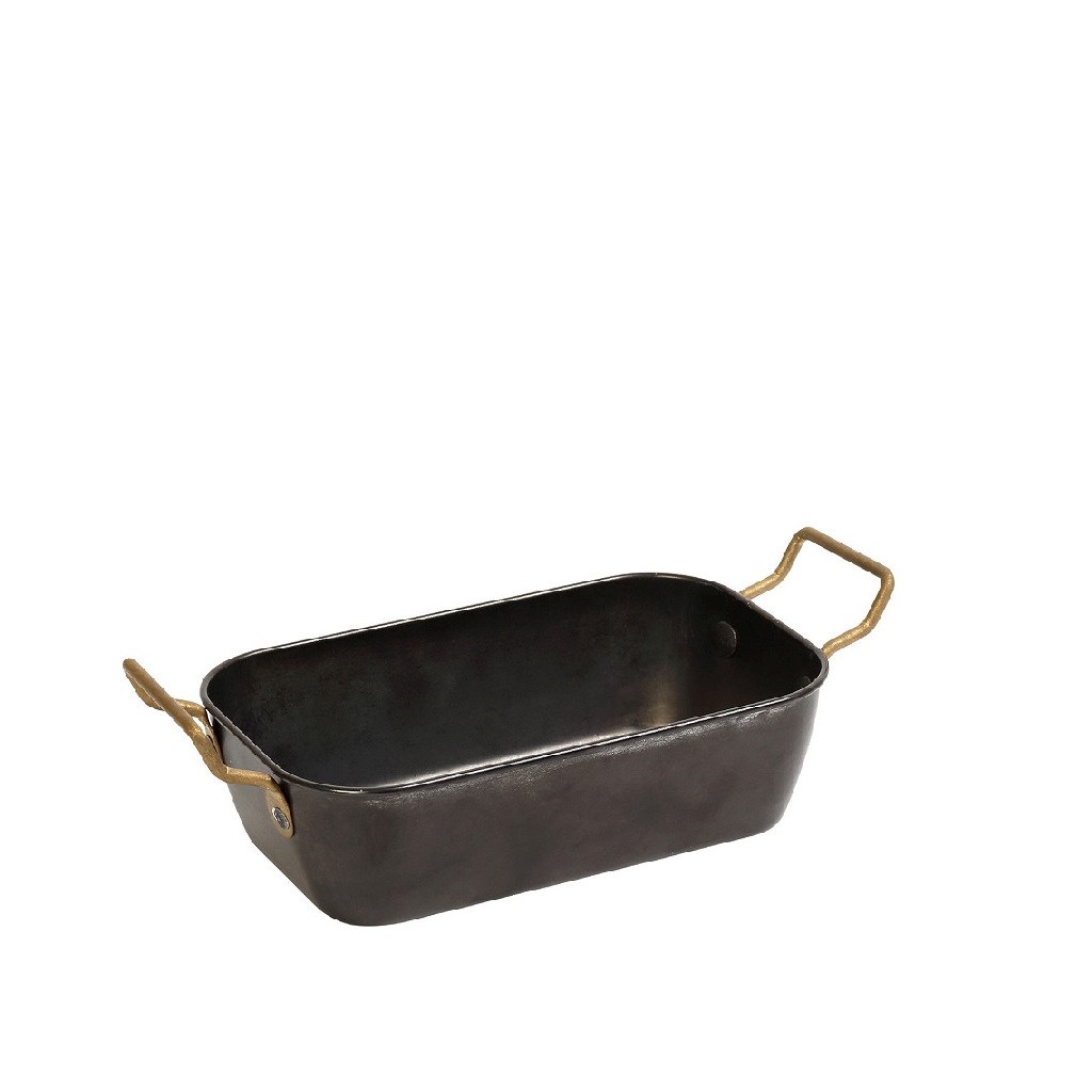 ESPIEL - ΣΗΜΑΝΤΙΚΟ: Σε περίπτωση διαφοράς τιμής από το κατάστημα ισχύει παντα και μόνο η τιμή του καταστήματος Σκεύος Σερβιρίσματος Ανοξείδωτο 18/10 Με Λαβές Snow Bla