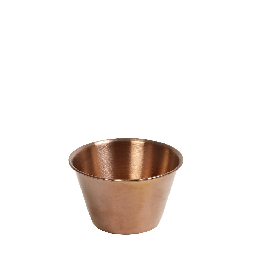 Ντιπ Σερβιρίσματος Ανοξείδωτο 18/10 Shiny Copper ESPIEL 6,3x6,3x4,3εκ. FEV512 (Υλικό: Ανοξείδωτο) - ESPIEL - FEV512