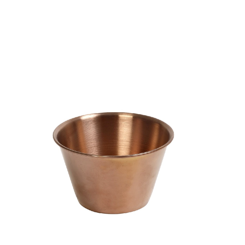 ESPIEL Ντιπ Σερβιρίσματος Ανοξείδωτο 18/10 Shiny Copper ESPIEL 8,5x8,5x4,8εκ. FEV513 (Υλικό: Ανοξείδωτο) - ESPIEL - FEV513