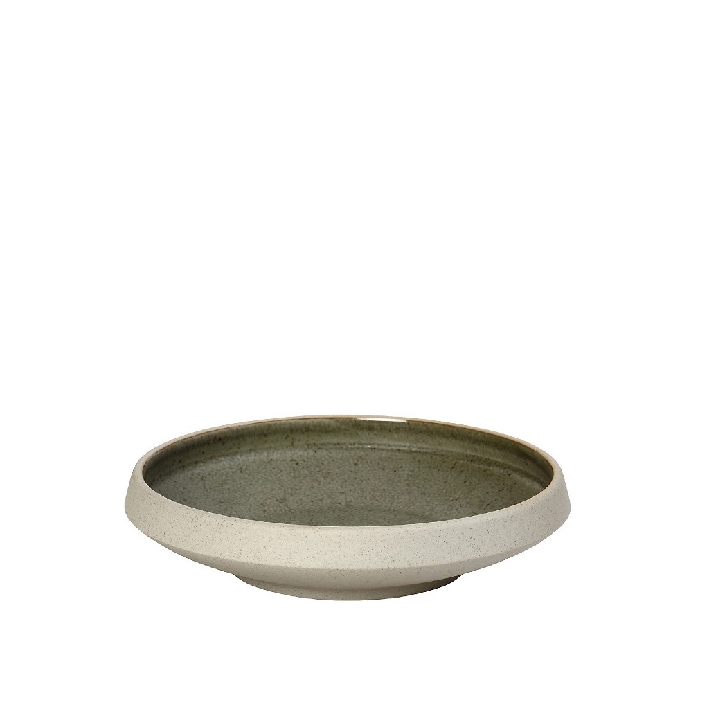 Μπωλ Σερβιρίσματος Πορσελάνης Πράσινο ESPIEL 15,7x15,7x