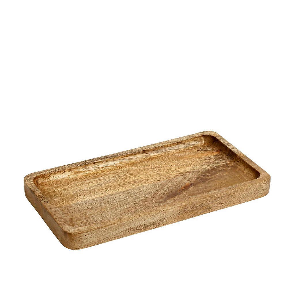 ESPIEL - ΣΗΜΑΝΤΙΚΟ: Σε περίπτωση διαφοράς τιμής από το κατάστημα ισχύει παντα και μόνο η τιμή του καταστήματος Πιατέλα Σερβιρίσματος Ξύλινη Μάνγκο ESPIEL 32,5x17,6x3ε