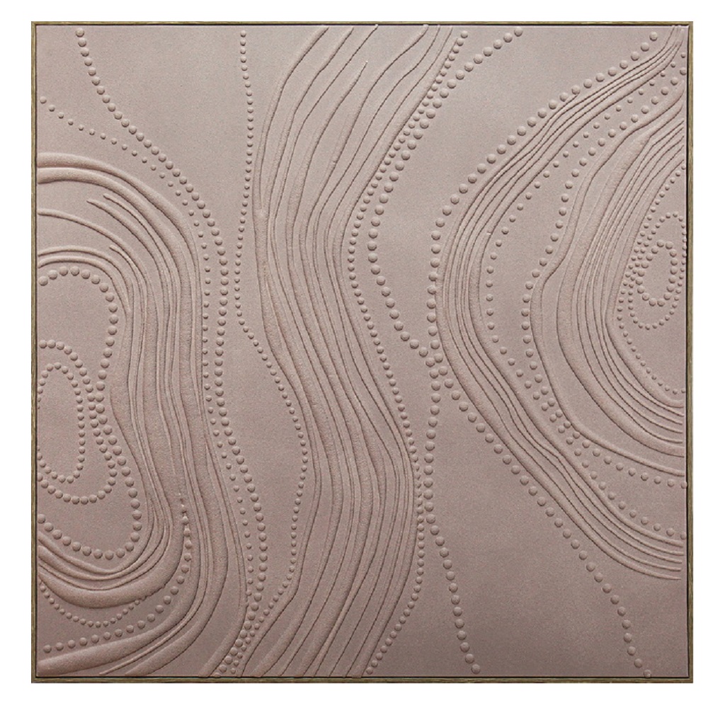 Πίνακας Καμβάς Mdf-Ps Plastic Σομόν ESPIEL 80x3,5x80εκ. FAL314 (Υλικό: Πλαστικό, Ύφασμα: Καμβάς, Χρώμα: Σομόν) - ESPIEL - FAL314