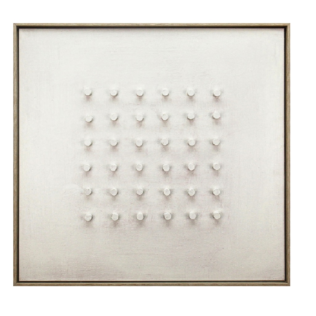 Πίνακας Χειροποίητος Καμβάς Mdf-Ps Plastic Λευκός ESPIE