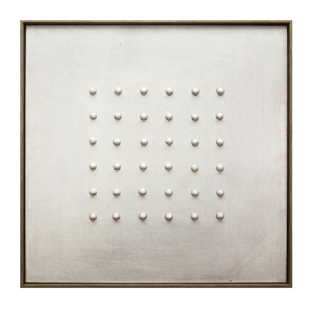 Πίνακας Χειροποίητος Καμβάς Mdf-Ps Plastic Λευκός ESPIE