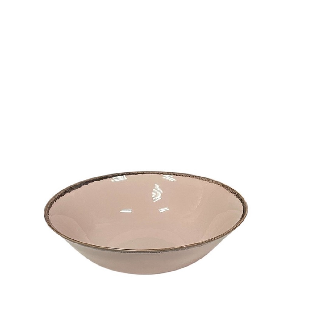 ESPIEL - ΣΗΜΑΝΤΙΚΟ: Σε περίπτωση διαφοράς τιμής από το κατάστημα ισχύει παντα και μόνο η τιμή του καταστήματος Σαλατιέρα Πορσελάνης Vibes Pink ESPIEL 23x6,5εκ. TLR104