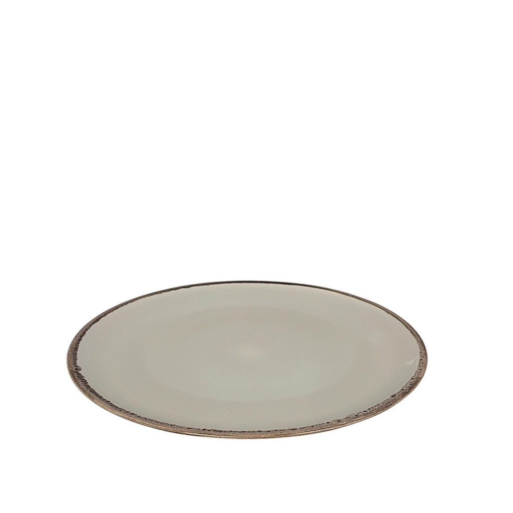 ESPIEL Πιάτο Φαγητού Ρηχό Πορσελάνης Vibes Grey ESPIEL 27εκ. TLS101K6 (Σετ 6 Τεμάχια) (Υλικό: Πορσελάνη, Χρώμα: Γκρι, Μέγεθος: Μεμονωμένο) - ESPIEL - TLS101K6