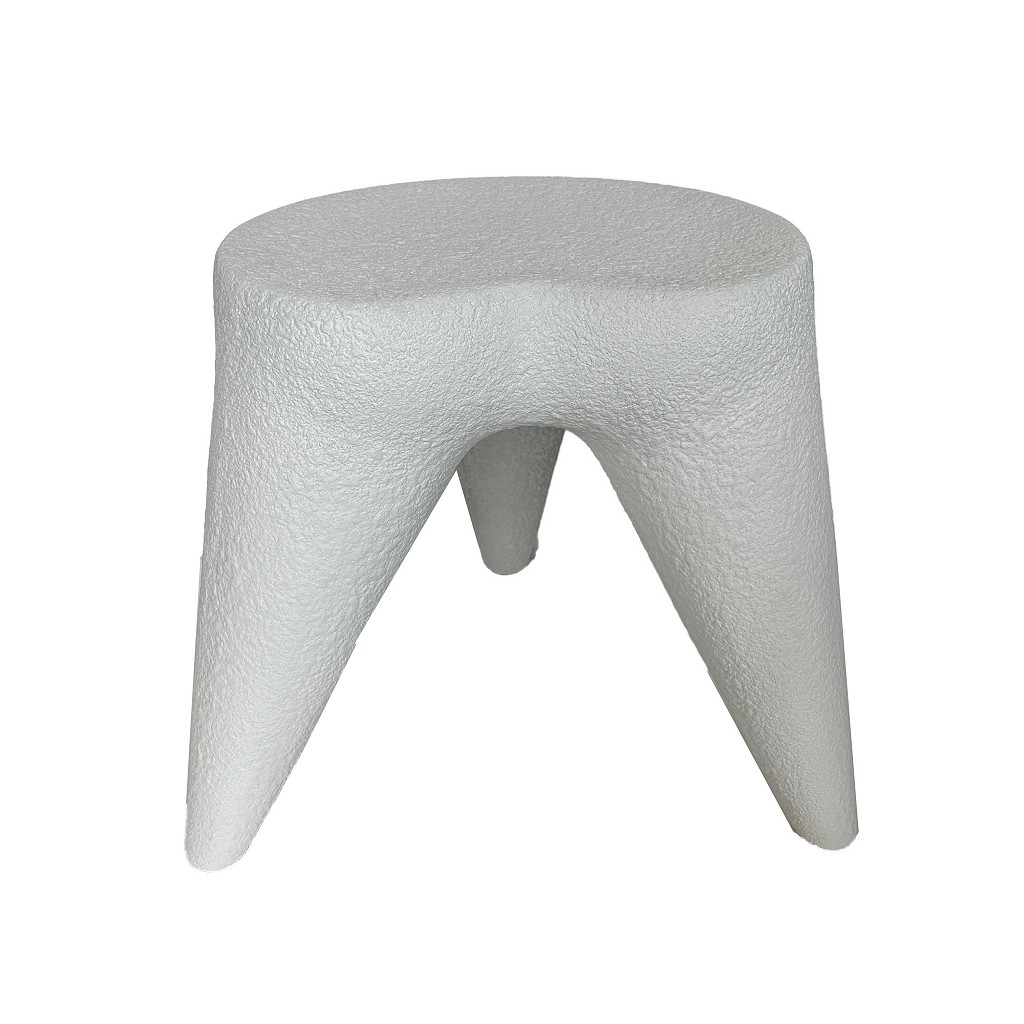 Σκαμπώ Polyresin Λευκό ESPIEL 44x50x43εκ. VOS112 (Υλικό: Polyresin, Χρώμα: Λευκό) - ESPIEL - VOS112