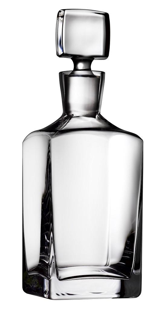 NUDE Καράφα Κρυσταλλίνης Διάφανη 800ml Square NUDE NU92380 (Χρώμα: Διάφανο , Υλικό: Κρυσταλλίνη) - NUDE - NU92380