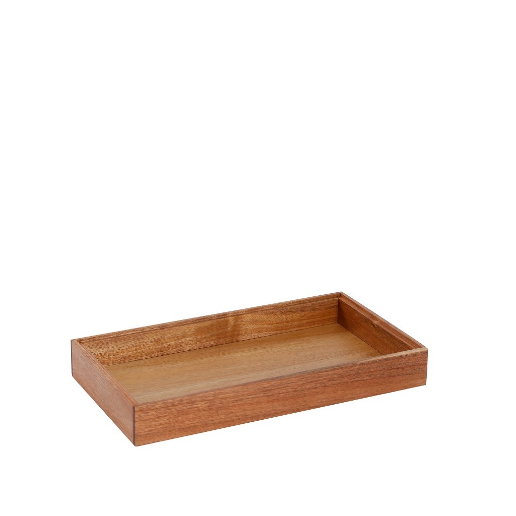 Κουτί Ξύλινο Ακακίας Στοιβαζόμενο ESPIEL 32,5x17,6x4,5εκ. BUK107 (Υλικό: Ξύλο) - ESPIEL - BUK107