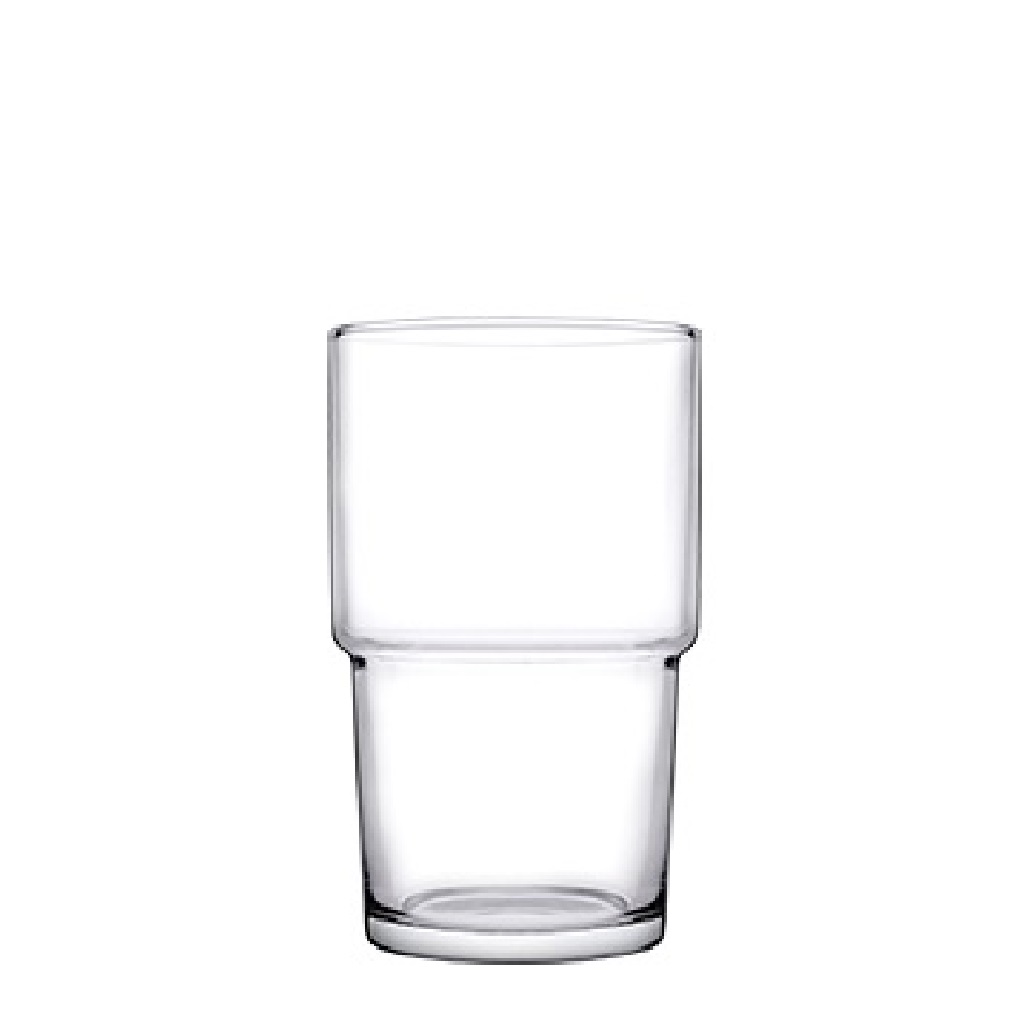 Ποτήρι Νερού Γυάλινο Διάφανο Hill ESPIEL 440ml-8x8x13,2