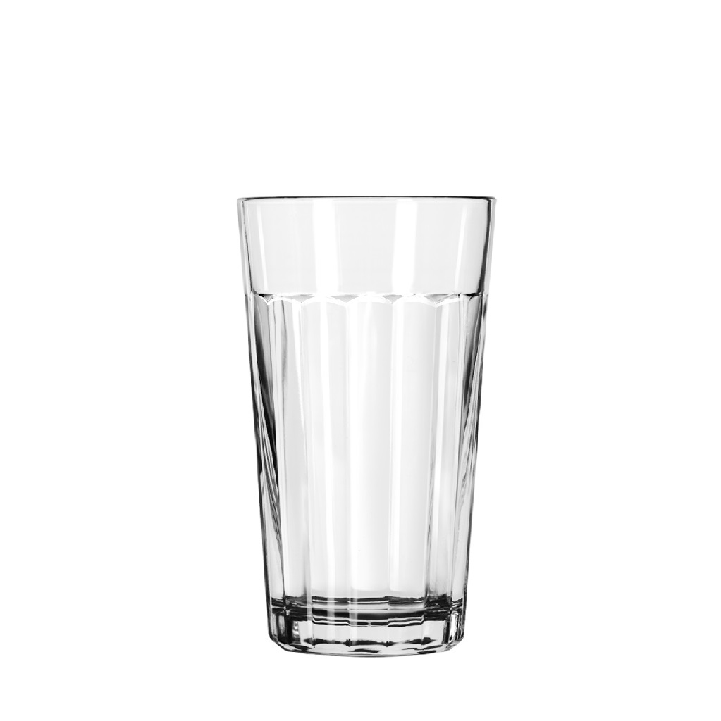 Ποτήρι Γυάλινο Διάφανο Facets Paneled ESPIEL 350ml-7,77