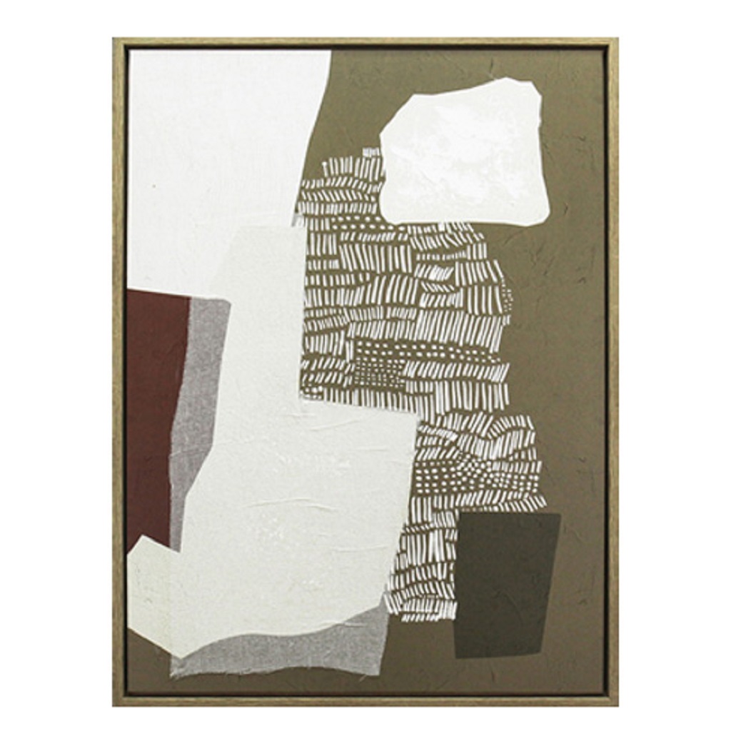 Πίνακας Χειροποίητος Σε Καμβά Mdf-Ps Plastic Πολύχρωμος ESPIEL 60x3,8x80εκ. FAL417 (Υλικό: Mdf, Ύφασμα: Καμβάς) - ESPIEL - FAL417