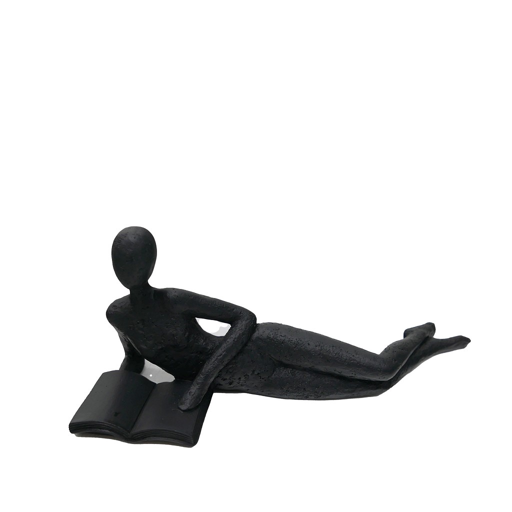 Διακοσμητικά Επιτραπέζια 24home - ΣΗΜΑΝΤΙΚΟ: Σε περίπτωση διαφοράς τιμής από το κατάστημα ισχύει παντα και μόνο η τιμή του καταστήματος Διακοσμητική Επιτραπέζια Φιγούρα Polyresin Μαύρη ESPIEL