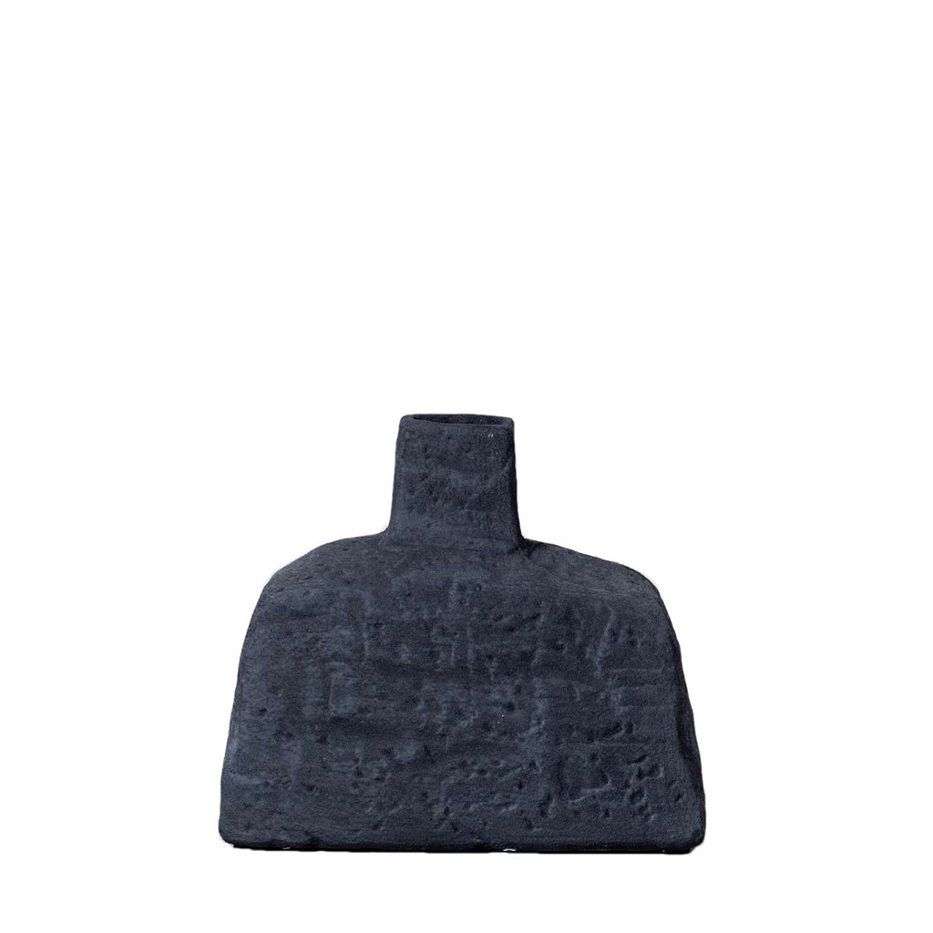 Διακοσμητικά Επιτραπέζια 24home - ΣΗΜΑΝΤΙΚΟ: Σε περίπτωση διαφοράς τιμής από το κατάστημα ισχύει παντα και μόνο η τιμή του καταστήματος Βάζο Κεραμικό Μαύρο ESPIEL 19,9x10,7x17,3εκ. TOF209 (Υλ