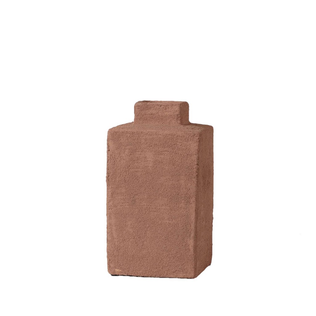 Βάζο Κεραμικό Κεραμιδί ESPIEL 11,5x11,5x18,5εκ. TOF220K