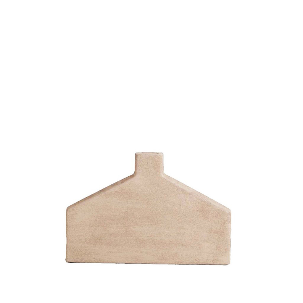 ESPIEL - ΣΗΜΑΝΤΙΚΟ: Σε περίπτωση διαφοράς τιμής από το κατάστημα ισχύει παντα και μόνο η τιμή του καταστήματος Βάζο Κεραμικό Μπεζ-Χρυσό ESPIEL 34x7x23εκ. TOF253 (Υλικ